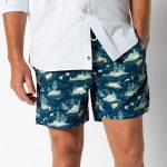 Duck Head 6" Print Sailport Swim Short
