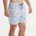 Southern Marsh Southernclassics Swim Trunk - Chambray Flags